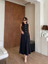 Two Piece Sleeveless Waist Coat Style With A Line Skirt
